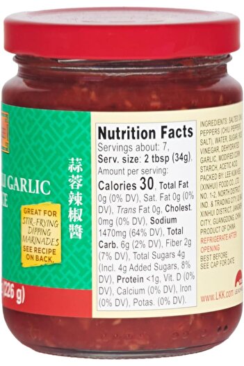 Lee Kum Kee Chilli Garlic Sauce 226 g