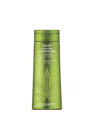 Giovanni Giovanni Balsam Hemp Seed Oil Moisturizes and Nourishes Hair with Aloe Vera and Frankincense - 250ml