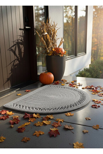 sfb Jute Door Mat Welcome Mat Special Pattern Wicker Mat Modern Solution for Your Spaces