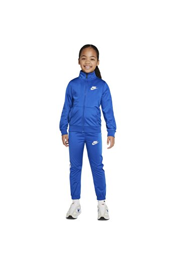 Nike Tricot Set Polyester Blue Boys' Tracksuit Set 76g796 (1-4 Years) 76G796-U89