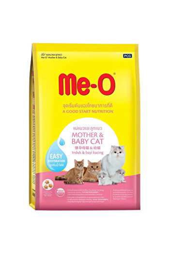 me-o Dry Mother & Baby Cat Food 1.1 Kg X 6