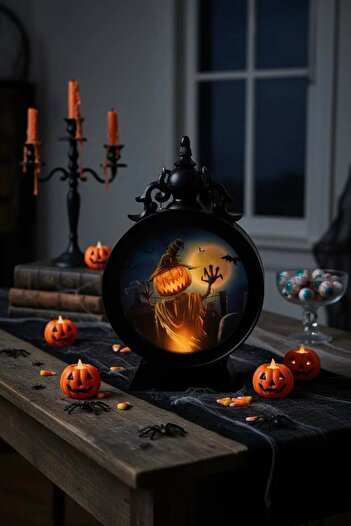 Miniso Halloween Masaüstü Işıklı Çerçeve