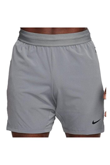 Nike Flex Rep 4.0 Men's Grey Performance Walking Shorts - Lightweight Polyester, XL