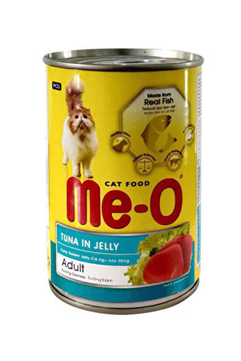 me-o Canned Wet Food Tuna In Jelly 400G X 24