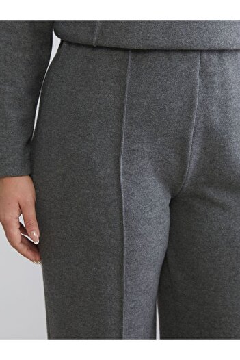 LC Waikiki LCW Modest Büyük Beden Beli Lastikli Kadın Eşofman Altı