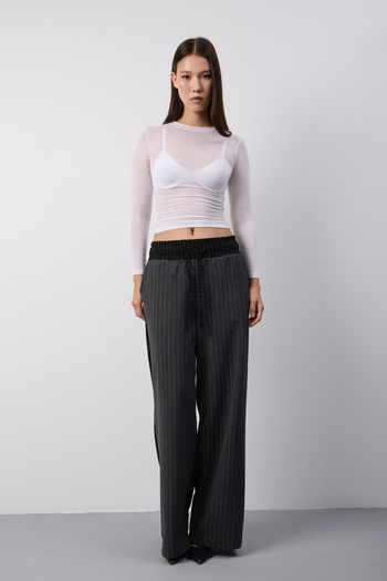 Jardin du Soleil Tyla Pants - Gray/Black