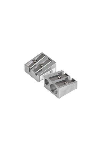 Milan Double Sharpeners, Color Silver, Material Metal, 20 pcs/set