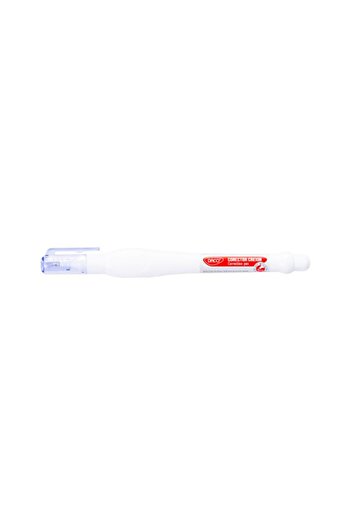 daço Stilou corector, uscare rapidă, capacitate 4 ml, culoare alb, material plastic, tip stilou, set de 12 bucăți