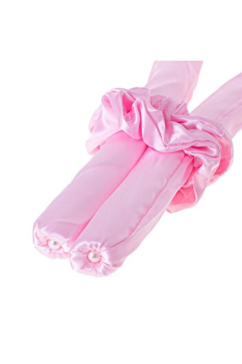 OEM Velvet Heatless Hair Curling Roller Kit, Pink - ZakupyTV