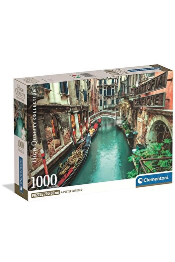 CLEMENTONI Italy Puzzle: Venice Canal 1000 ft