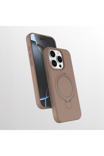 Nezih Case Apple iPhone 13 Pro Max Uyumlu Magsafe Sarj Özellikli Standlı İnce Kapak
