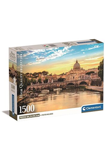 CLEMENTONI Puzzle Italy: Rome 1500 pieces Compact