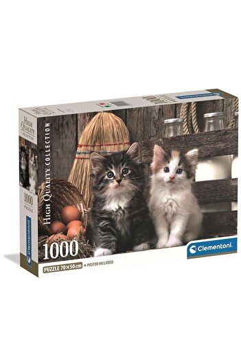 CLEMENTONI Puzzle Cats: Cute 1000 pieces