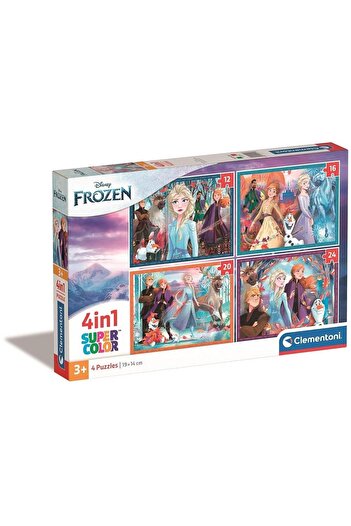 CLEMENTONI Disney Frozen Puzzle: Echoes 4 in 1