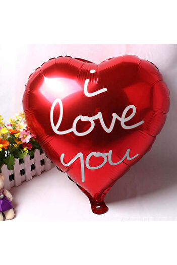 vivimall Foil Balloon, Heart Figurine, Valentine's Day Theme, 45 Cm