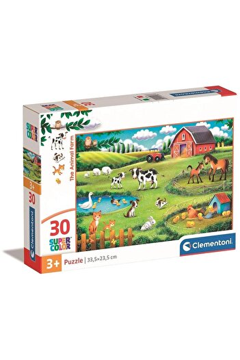 CLEMENTONI Animal Farm Puzzle 30 pieces