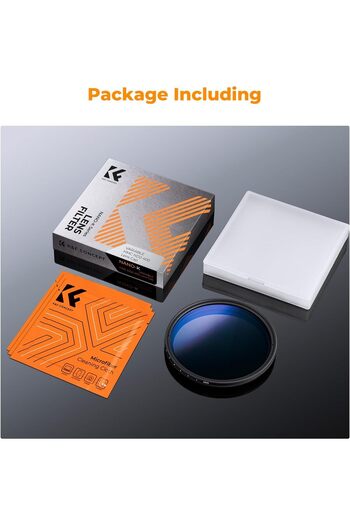 K&F CONCEPT Variable Neutral Density (ND) Filter, 82mm, Multi-Coated