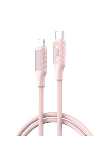 Xo Cablu USB-C la Lightning NB-Q265A PD 1,0 m 27W Roz
