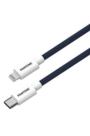 Pantone Cablu MFI Lightning - USB-C 1.5m PT-CTL002-5 Bleumarin 2380C