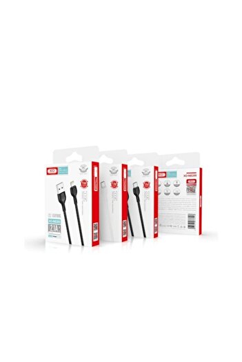 Xo Cablu de încărcare și transfer de date NB200, USB/USB-C, 2.1A, 1 m, Negru
