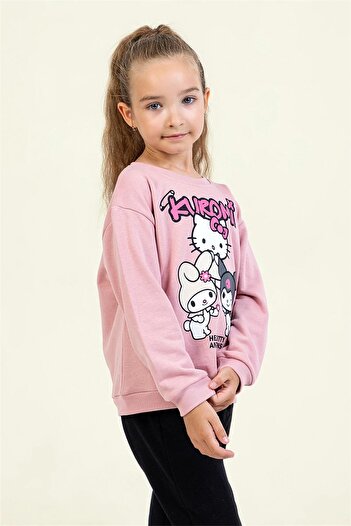 DMB BOYS & GIRLS Dmb Girl's Kuromi 2-Piece Set Powder m 9102