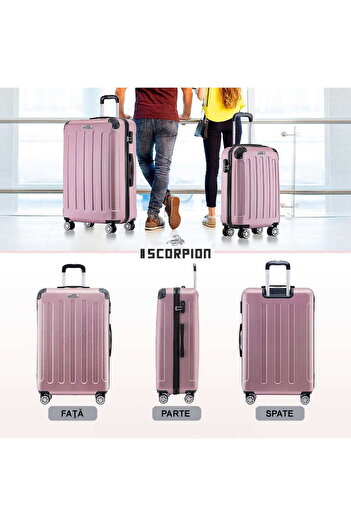 Plus Scorpion Trolley Set – 3 Pieces (Small, Medium, Large)