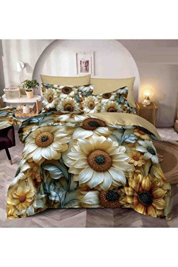 CHIRASO CHIRASO Bedding, 5D, Finet, ELASTIC Sheet 180x200+30cm, Duvet Cover, 4 Pillowcases