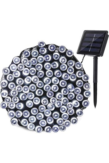 MAXORA SHOP Decorative solar system, Outdoor, Solar charging, 10 m, 100 LEDs, Cool White