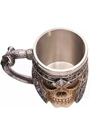 STOREMAX Modaflick First-Class 3D Skull Cup Stainless Steel for Drinks Like Coffee, Tea, Cappuccino, Etc.