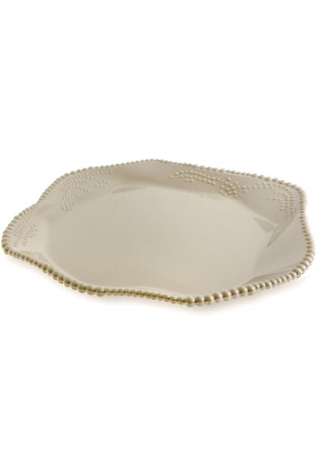 STOREMAX Maris Melamine Beige Plate 27.2X26.6X2.3 cm 1088605