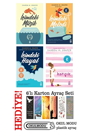 Genç Timaş İçimdeki Müzik - İçimdeki Hayal - İçimdeki Melodi - Karışık (4 Kitap 1144 Sayfa)