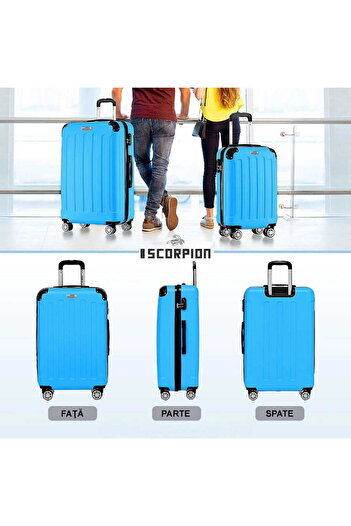Plus Scorpion Trolley Set – 3 Pieces (Small, Medium, Large)