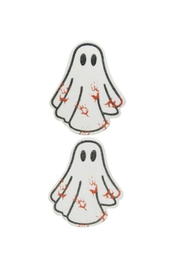 OEM Halloween Ghost Earrings, White