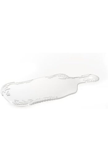 STOREMAX Maris Melamine White Small Serving Tray 29.9X13.9X1.9 cm 1088605