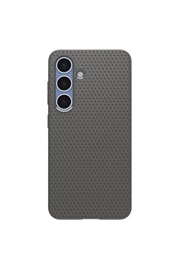 SOHO High Protection Case for Samsung Galaxy S25 (L36) - Thermoresistant Plastic, Marble Titanium Grey