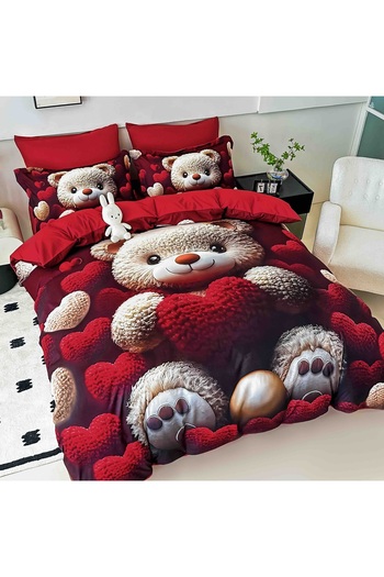 CHIRASO CHIRASO Bedding, 5D, Finet, ELASTIC Sheet 180x200+30cm, Duvet Cover, 4 Pillowcases