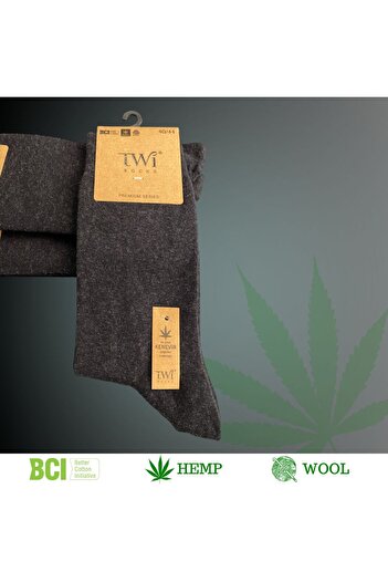 Çorapdiyari & Twi Yün Hemp Socks (Single Pair)
