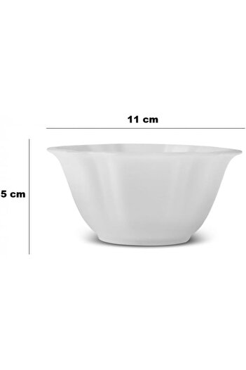 STOREMAX Presentation Bowl, 6-Piece Set Dessert, Cookie, Sauce, Salad Bowl Set, and Stylish Decorative for Many Purposes