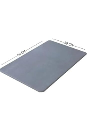 STOREMAX Goldwhirl Water Absorbent Mat Stylish Design Ablution Mat Non-Slip Base Diatom 40 * 60 cm Mat Trendfla