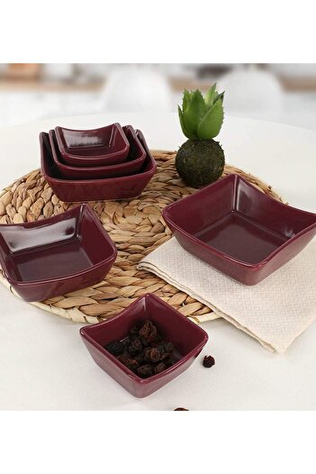 STOREMAX Plum Sandal Snack Bowl/Sauce Bowl 8/10/12 cm 6 Pieces 1088605