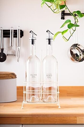 STOREMAX 2 Liter Oil Bottle 750ml White 1088605