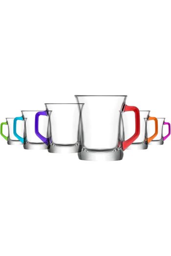 STOREMAX Goldwhirl Colorful 6-Piece Mug Set Trendflash 467437