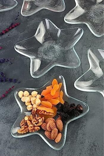 STOREMAX Design Starfish 6 Pieces Cookie Serving Tray 1088605