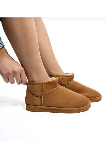 WOSSE Γυναικείες μπότες με λεπτή σόλα NUBUCK ΕΛΑΦΡΗ ΣΟΛΑ ΜΕ ΕΠΕΞΕΡΓΑΣΜΕΝΗ ΕΞΩΤΕΡΙΚΗ ΣΟΛΑ ΜΕΣΑΙΟΥ ΜΕΓΕΘΟΥΣ