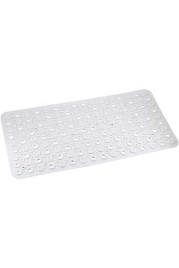 STOREMAX Goldwhirl Mark Premium Series - Bathtub Non-Slip Grooved Patterned Rectangular Mat 67.5 X 34.5 Cm,