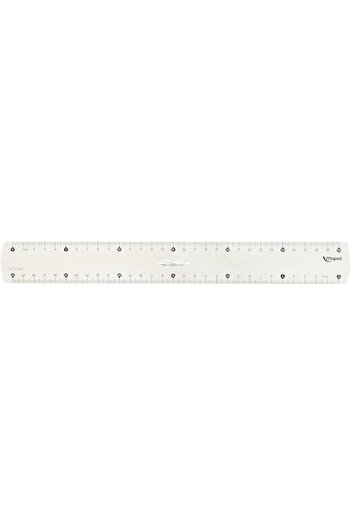 STOREMAX Goldwhirl 146109 30 cm Triple Decimeter Plastic Ruler Trendflash 467437