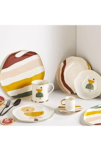 STOREMAX Deep Plate, 21 Cm, Patterned 1088605