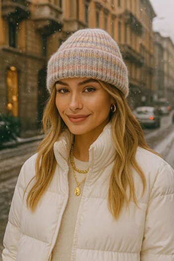 MARBERRY Powder Corduroy Women's Beret