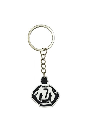 OEM Cristiano Ronaldo Keychain, CR7, GOAT, 9 cm, Multicolor