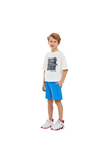 SKECHERS Essential B 5 Inch Short Boys' Blue Shorts Sk241097-400